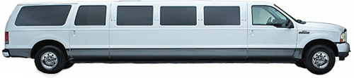 Stretched Ford Excursion S.U.V. Limousine